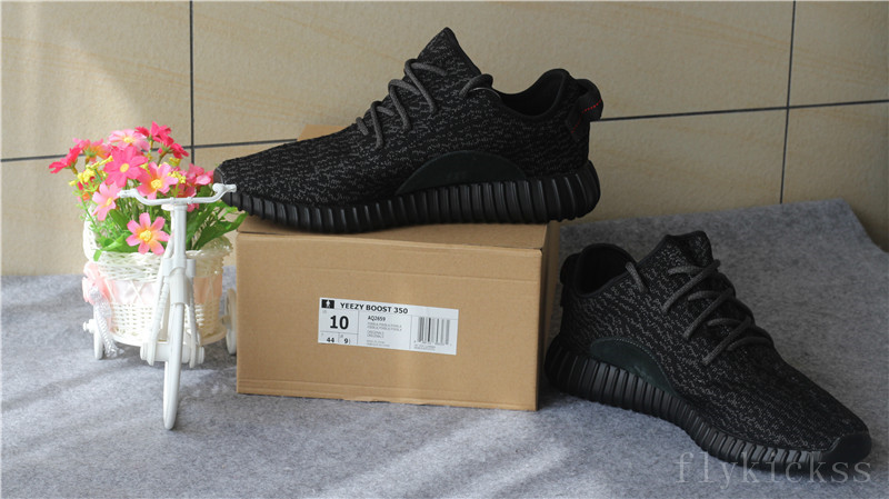 2016 New updated 7th batch original Version Yeezy Boost 350 Pirate Black